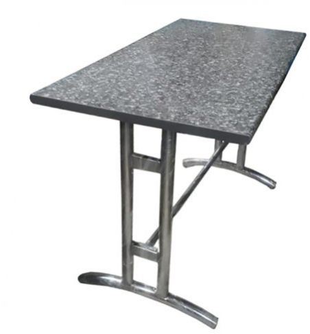 Wooden Restaurant Table - Size 2 X 4 Ft - Top: Marble Sunmica