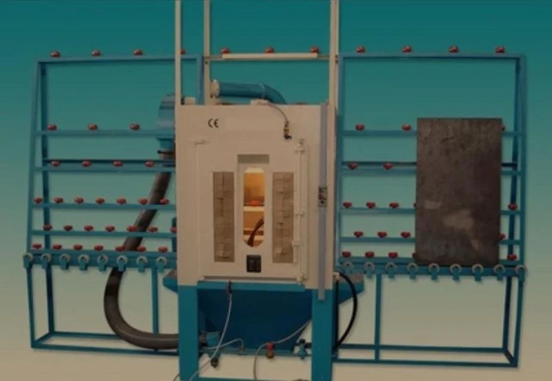 Glass Sand Blasting Machine