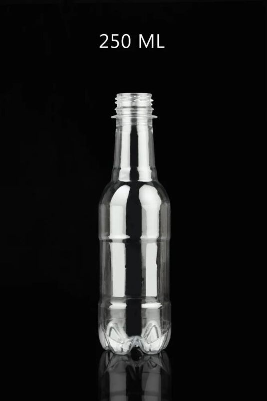 Transparent 250ml Empty Soda PET Bottle