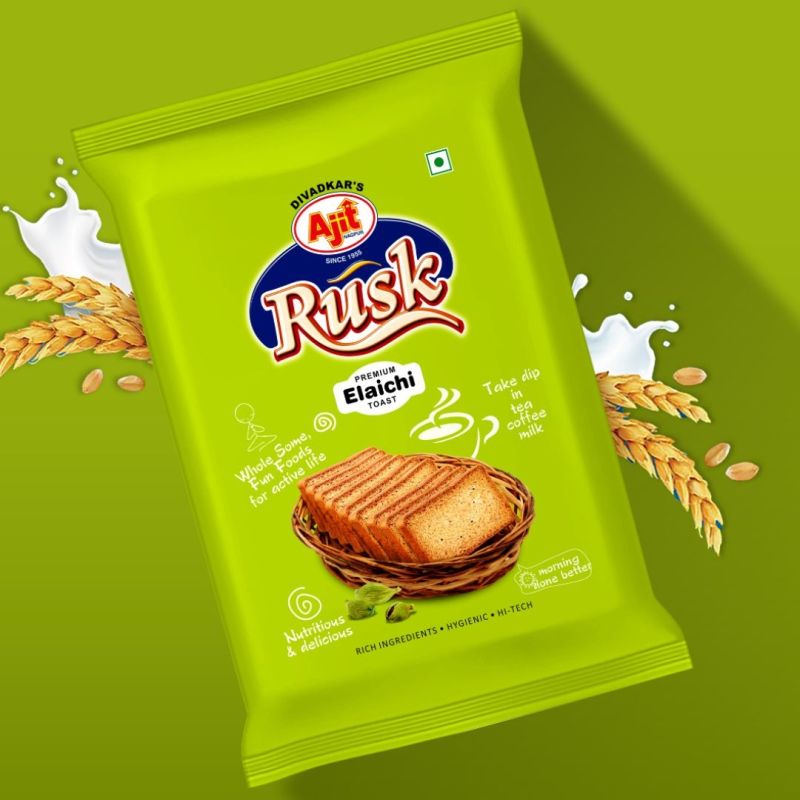 Elaichi Rusk Toast