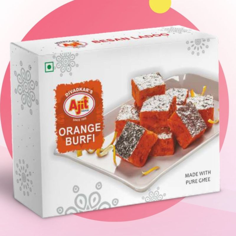 Orange Burfi
