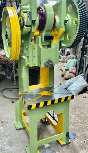 Semi Automatic H Type Power Press Machines, Color : Green