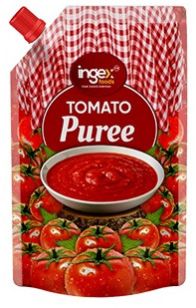 Tomato Puree Pouch, Color : Red