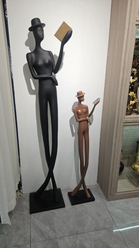 Fiber Glass Two Human Sculpture