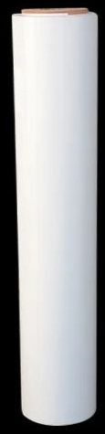 Plain Opaque Polyester Film Roll, Color : White