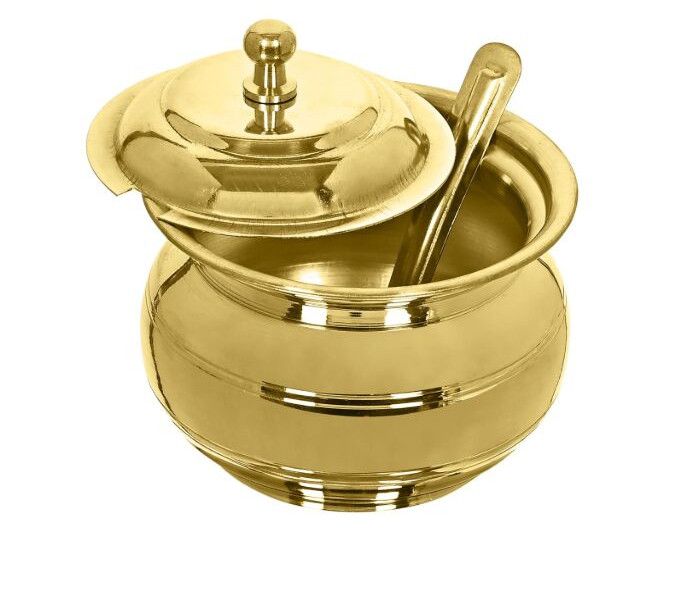 brass ghee pot