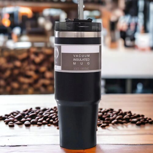 600 Ml Stainless Steel Vacuum Insulated Straw Mug