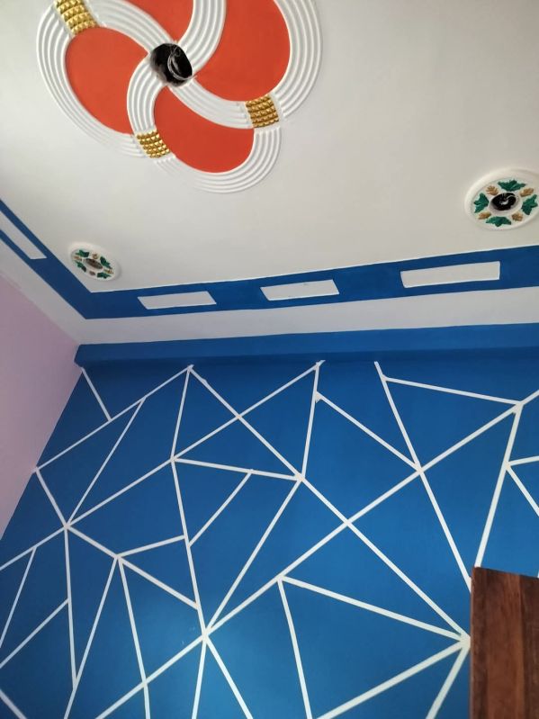 Wall Putty Design Texture Painting Service