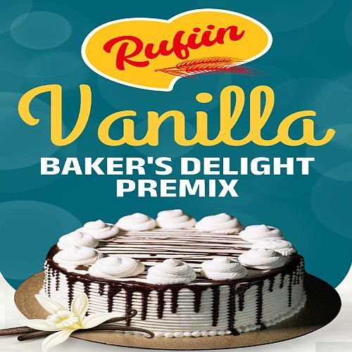 Rufiin Vanilla Bakers Delight Cake Premix, Packaging Size : 5kg