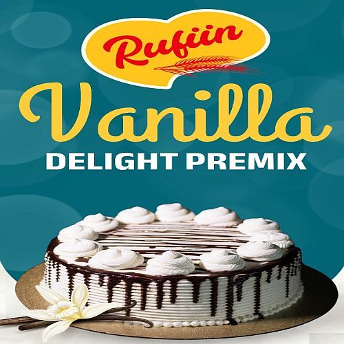 Rufiin Vanilla Delight Cake Premix, Packaging Type : Packet