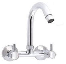 2 in 1 Brass Sink Mixer