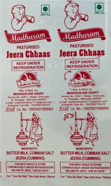 Madhuram Jeera Buttermilk