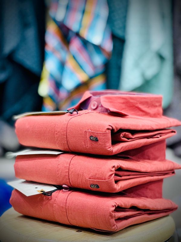 Mens Cotton Plain Shirts