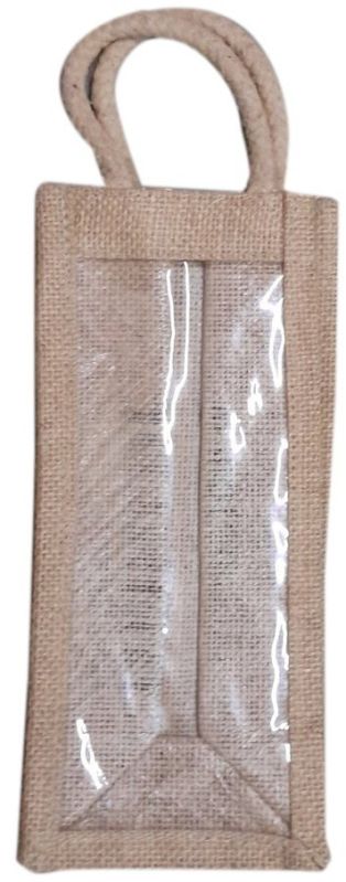 1kg Transparent Bottle Jute Bag