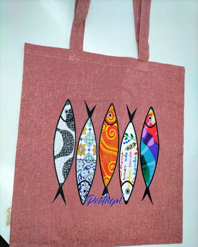3kg Printed Cotton Canvas Bag