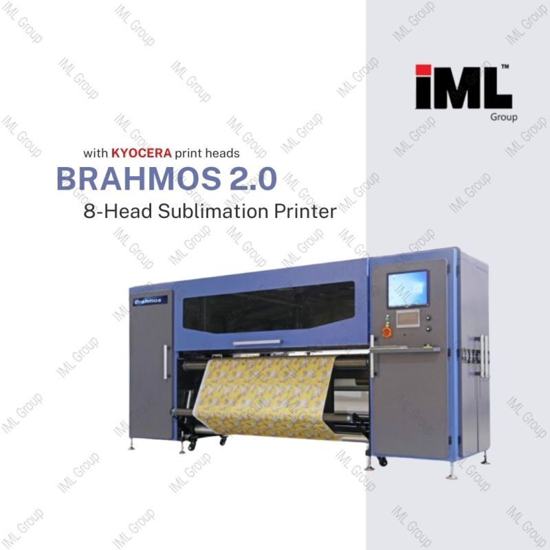 Brahmos Kyocera 8 Head Sublimation Digital Textile Printer