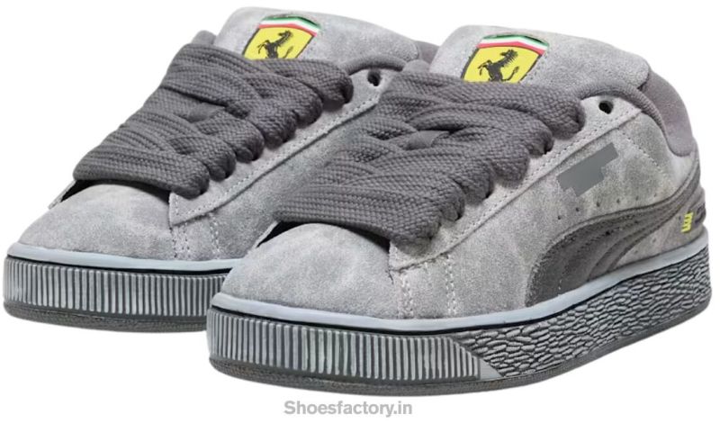 Puma Scuderia Ferrari Suede Xl Desert Rosso Corsa Women Sneakers