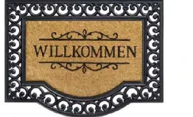 Rubber Backed Coir Mats SC-BRG-1001, Color : Natural for Indoor/outdoor