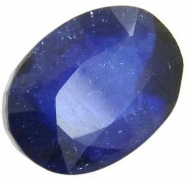 Blue Sapphire Gemstone, Shape : Oval for Astrological Use