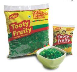Papaya Cubes Green Tooty-Fruity