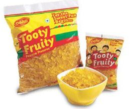 Papaya Cubes Yellow Tutty Fruity