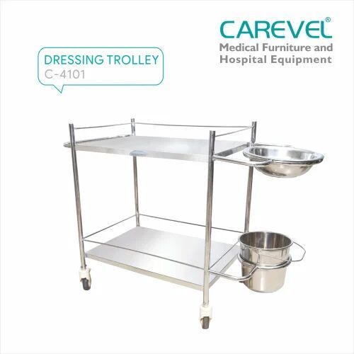 Carevel C 4101 Dressing Trolley for Hospitals