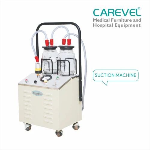 Carevel Suction Machine, Capacity : 2x2.5 Litres