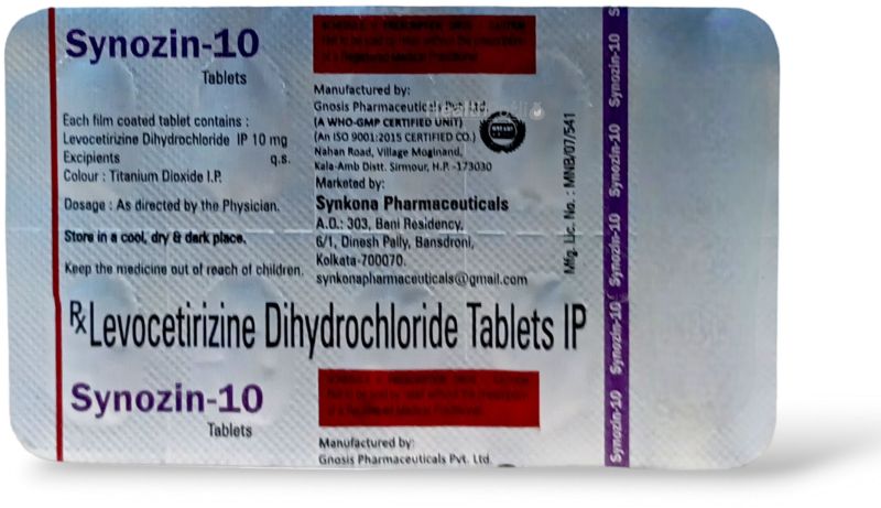 Synozin-10 Tablets
