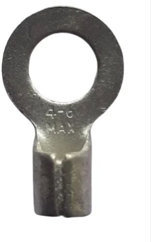 Polished Copper Tubular Lugs 6 Sq.mm.(Light), Color : Brown