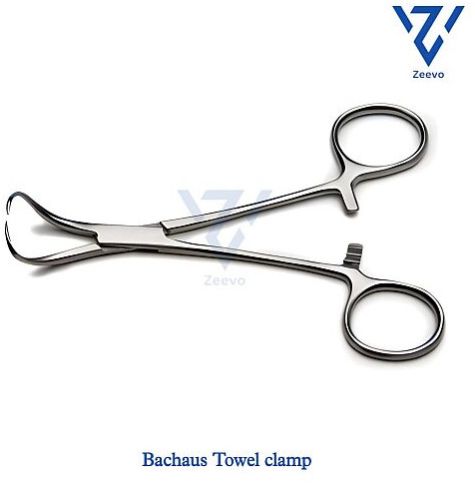 Stainless Steel Backhaus Towel Clamp