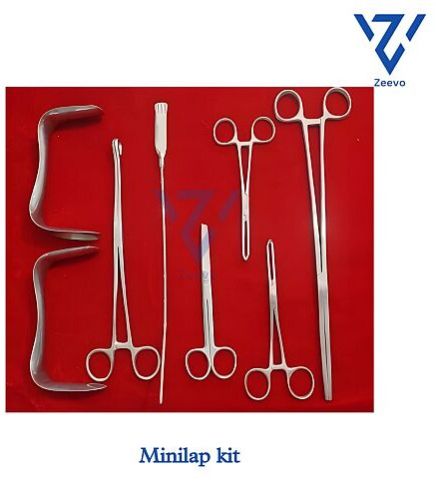 Stainless Steel Minilap Instruments Set