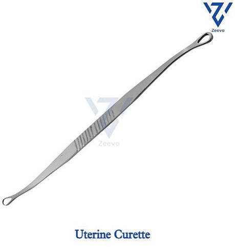 Stainless Steel Uterine Curette