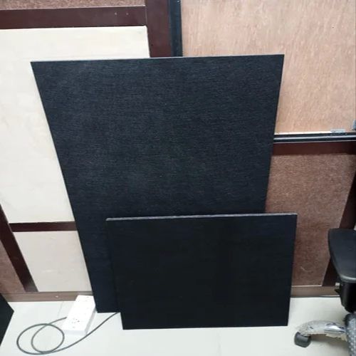 PET Plain Black Acoustic Panel, Thickness : 10 mm