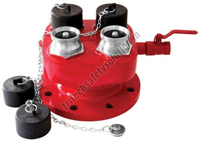 Four Way Fire Brigade Inlet Connection
