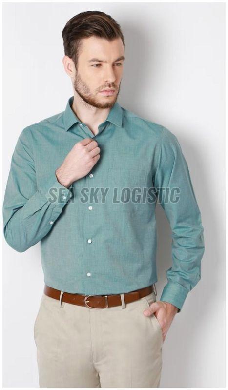 Mens Classic Formal Look Cotton Shirt