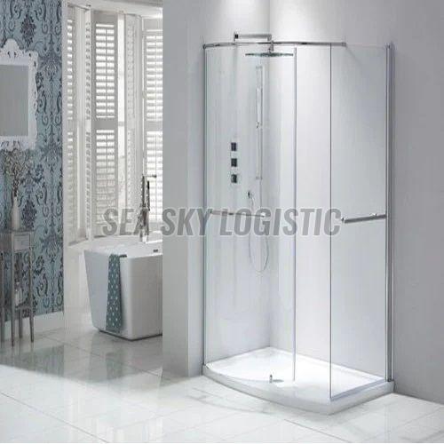 Transparent Glass Shower Screen