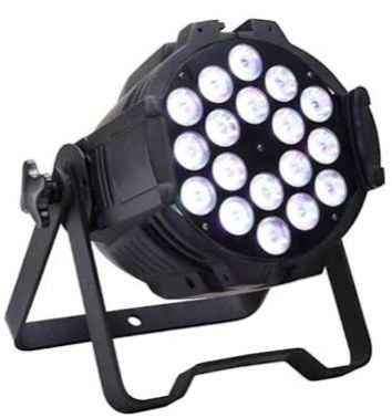 Aluminum 18 LED Par Light, Voltage : AC 100-240V, 50/60Hz