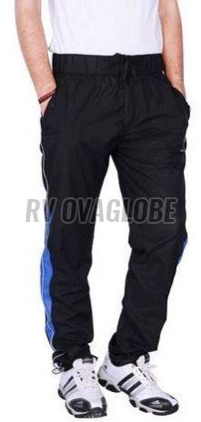Casual Wear Mens Black Polyester Lower