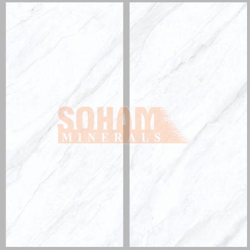 Polished Statuario Platina Granite Slabs 1600x3200 Mm for Construction