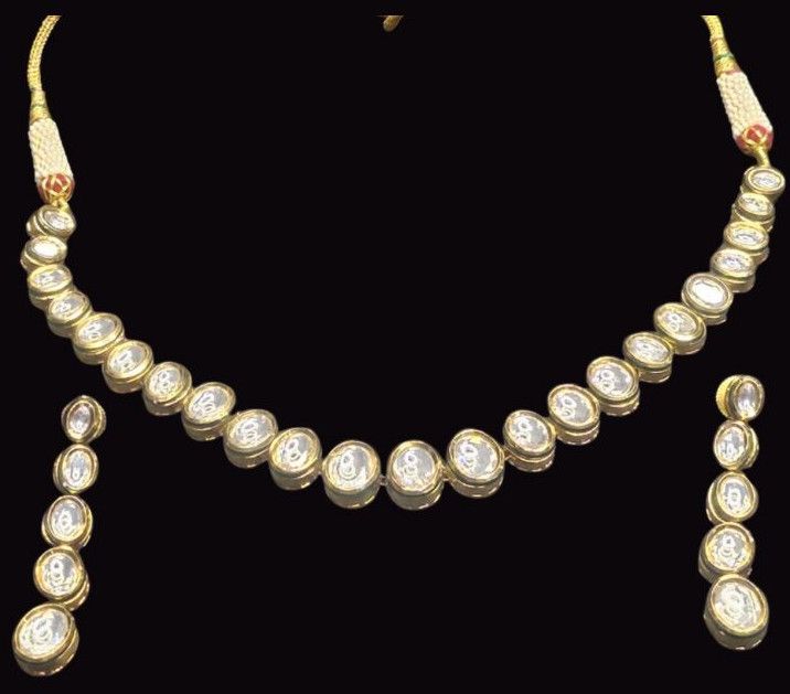Round Kundan Set