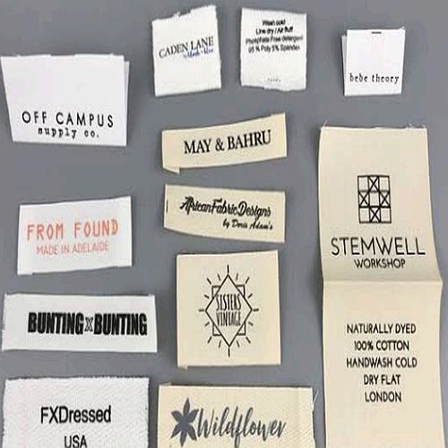 Cotton Printed Labels