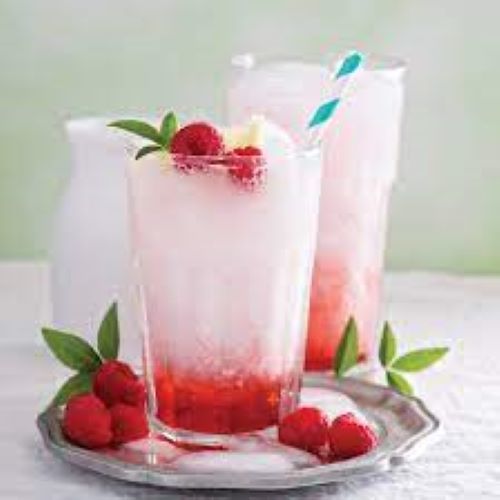 Lychee Soft Drink, Color : Pink, Form : Liquid
