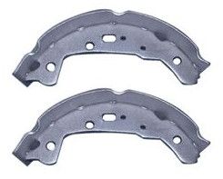 Mild Steel Motorcycle Brake Shoe, Color : Grey, Weight : 100-200gm