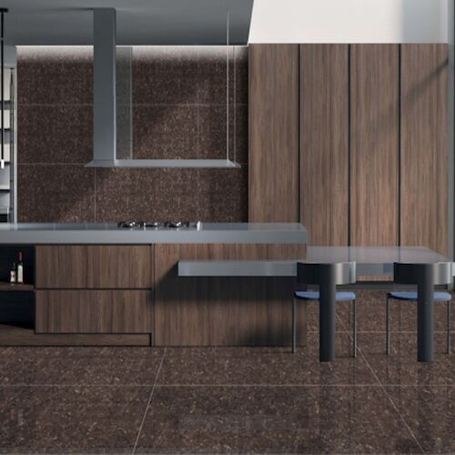 Swell Granito Polished Granite Choco Double Charge Tiles 600x1200 Mm