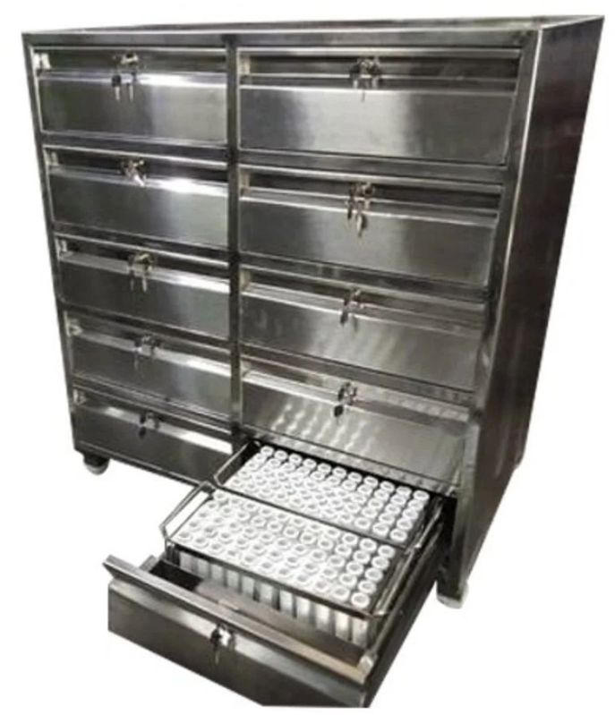 Stainless Steel Dies And Punches Storage Cabinet