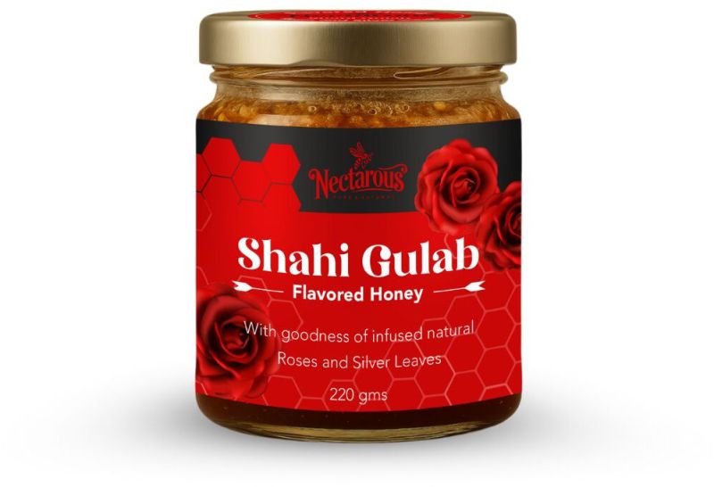 Nectarous Flavored Shahi Gulab Honey