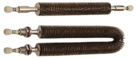 50/60 Hz Nickel Chrome Polished Finned Strip Heater 3 mm-30 Mm