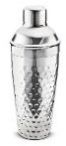 Stainless Steel Cocktail Shaker Regular with Hammered-750 Ml