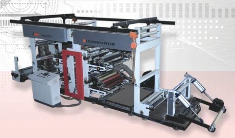 1500 Iph Flexographic Woven Sack Printing Machine