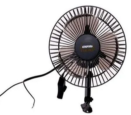 Plastic Car Dec Oscillating Car Fan, Color : Black